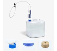 EZ Jug Ready Source - Pichet à eau pliable de 5 gallons avec système de | Parfait pour le camping, la randonnée, les kits d'urgence, les voyages en camping-car et l'utilisation hors réseau. Se