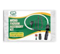 EZ SPARES Lot de 7 Accessoires pour Micro aspirateur pour Clavier et Brosse