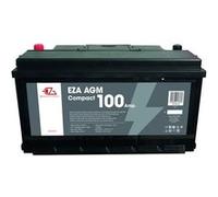 EZA Batterie Auxiliaire AGM 100Ah Compact Etanche et Sans Entretien Camping-Car G
