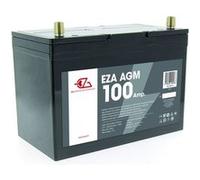 EZA Batterie Auxiliaire AGM 100Ah Etanche et sans Entretien Camping-Car