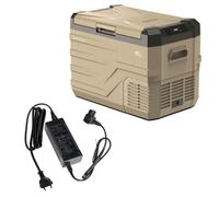 EZA Glacière à compression Blizz-E One 35 litres Camping-car + Adaptateur 12/220 Volts