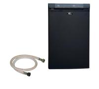 EZA Réfrigérateur à Absorption à Poser 3 Ways 100L 12V 230V et Gaz Camping-car + Flexible Basse Pres