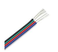 EZAGBPJK Câble électrique 18/20/22 AWG, connecteur for bande LED WS2812B RGB RGBW 5050 perfection(4pin,5 meters -18AWG)