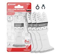 EZARC Diamond Lot de 3 lames de scie multifonctions avec extra longue portée pour mortier, carrelage, joint, 3 pièces