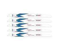 EZARC Lame de scie sabre 225mm 10/14TPI Multi-Purpose R925DG (5-Pack)