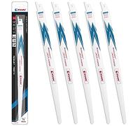 EZARC Lame de scie sabre Multi-Purpose 10/14TPI 300mm R1225DG (5-Pack)