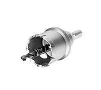 EZARC Scie Cloche pour Métal épais, Carbure Scies à trou Coupure Profonde pour Acier Inoxydable, tubes métalliques et matériaux durs, CHS-25M 40mm