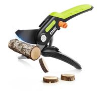 EZARC Secateur de Jardin Bypass - Lames SK5, Ressort Intégré, Double Réglage, Coupe Jusqu'à 20 mm - Pour Tailler Fleurs, Plantes et Cueillir des Fruits
