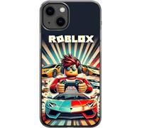EZB Coque de téléphone compatible avec iPhone Ro-blox sur le thème du jeu amusant | Bords flexibles absorbant les chocs Coque de téléphone colorée unique Pop Art | Pilote Ro-blox (iPhone 13 Pro Max