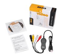 EZCAP 159-Audio Grabber,capture vidéo analogique de VHS,caméscope,boîte de jeu vers fichier numérique,prise en charge de Windows 10/8/7 et discreOS 64 bits - Type With Package