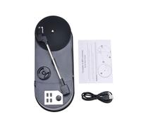 EZCAP613p 33/45RPM Platine Vinyle Convertisseur Vers Disque Vinyle Lecteur de Musique Aiguille Vers Carte TF/USB Platine Vers MP3