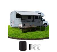 Ezcasch Pare-Soleil pour Camping-Car, Paroi Avant pour auvent, 75% View Blocker Stores, Protection Solaire Protection visuelle pour Camping-Car, Caravane 2x4.3m (HxL)