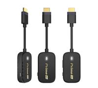 EZCast Pocket Prime Kit d'extension HDMI sans fil - Double écran en streaming avec 1 émetteur et 2 récepteurs, Plug & Play, HDMI sans fil 5 GHz, portée de 80 m, 1080p/60 fps pour TV, projecteur