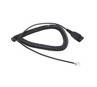 EZD-QD002 Cordon QD-RJ9 standard pour casques Ezlight PRO et Jabra