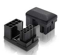 EZDIY-FAB Adaptateur d'alimentation GPU VGA PCIe 8 broches U Turn 180 degrés pour carte graphique de bureau standard de type 2