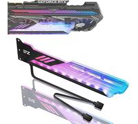 EZDIY-FAB Carte Graphique RGB Couleur Support GPU, Support de Carte Vidéo D'affaissement/Holster 5V 3 Broches