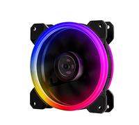 EZDIY-FAB RGB Ventilateur de 120 mm avec LED, dissipateurs de chaleur et radiateurs pour CPU -1 Set