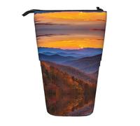 EZDLOWVBA Blue Ridge Trousse télescopique pour garçons et filles Motif montagnes Parkway