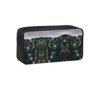 EZDLOWVBA Canyon Trousse à crayons portable avec imprimé mousse falaise pour enfants