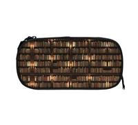 EZDLOWVBA Jolie trousse à crayons avec fermeture éclair pour étudiants - Pour fille et fils, Noir , One Size, Trousse de beauté