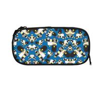 EZDLOWVBA Jolie trousse à crayons avec fermeture éclair pour garçons et filles - Motif voitures - Pour filles et fils, Noir , One Size, Trousse de beauté