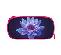 EZDLOWVBA Jolie trousse à crayons rectangulaire avec imprimé mandala pour garçons et filles avec fermeture éclair pour étudiants, trousse à crayons pour fille, fils, bureau, rose, One Size, Trousse de