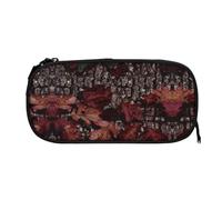 EZDLOWVBA Outfitter - Jolie trousse à crayons avec imprimé camouflage Tuff pour garçons et filles avec fermeture éclair pour étudiants, pour filles, fils, bureau, Noir , One Size, Trousse de beauté
