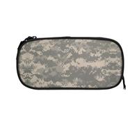 EZDLOWVBA Trousse à crayons avec imprimé camouflage numérique de l'armée, pour garçons et filles, jolie trousse à crayons avec fermeture éclair pour étudiants, trousse à crayons pour fille, fils