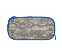EZDLOWVBA Trousse à crayons avec imprimé camouflage numérique de l'armée, pour garçons et filles, jolie trousse à crayons avec fermeture éclair pour étudiants, trousse à crayons pour fille, fils