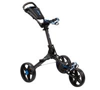 EZE Glide Bolt 2 Chariot de Golf, Noir Mat et Bleu