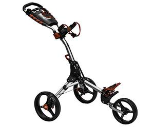 Eze Glide Compact+ Chariot de Golf à 3 Roues - Chariot Argenté