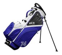 EZE Glide Eze 74 Lite Hybrid Support de Golf/Sac à Cartes avec 14 Compartiments,Bleu/Blanc