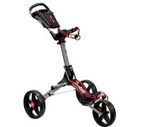 EzeGlide Bolt2 Chariot de Golf Unisex-Adult, Gris/Rouge, Taille Unique