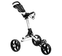 EzeGlide Boulon 2 Chariot de Golf Unisexe, Blanc/Noir, Taille Unique