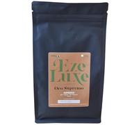 EzeLuxe Oro Supremo Espresso - 80% Arabica (Brésil) / 20% Robusta (Inde) - torréfaction moyenne - arômes noisette & chocolat au lait - Intensité 7 - 500 g en grains + machine à espresso offerte