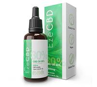 Ezero Huile Cbd 30% Premium 3000 Mg Biologique Pure - Huile De Chanvre - Huile De Cdb - Hemp Oil - Certifié Bio, Naturel Et Végane - 10 Ml