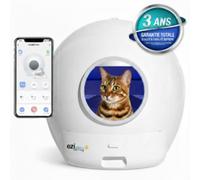 EZIclean Litière autonettoyante connectée eziclean® CATBOT K10i Maison de toilette pour chat