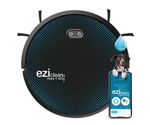 EZICLEAN Robot aspirateur Laveur connecté Aqua Connect x550 Noir
