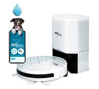 EZICLEAN Robot aspirateur Laveur connecté Aqua Xpert Animal S450 Blanc