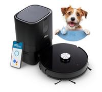 EZICLEAN Robot aspirateur Laveur connecté avec Base aspirante I-Bot Z7 Smart