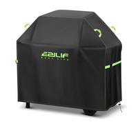 Ezilif Housse de barbecue résistante aux intempéries 120 x 60 x 120 cm Couverture de barbecue 420D Tissu Oxford imperméable à la déchirure Protection contre la rouille et la moisissure Couverture de