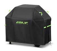 Ezilif Housse de barbecue résistante aux intempéries 132 x 60 x 120 cm Housse de barbecue 420D Tissu Oxford imperméable à la déchirure Protection contre la rouille et la moisissure Couverture de