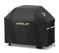 Ezilif Housse de protection pour gril résistante aux intempéries 165 x 70 x 125 cm housse de protection pour gril en tissu oxford 420D imperméable résistant aux déchirures, protection contre la