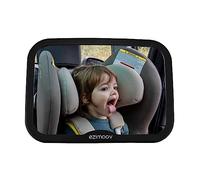 EZIMOOV Miroir Voiture Bébé Siège Arrière - Rétroviseur Siège-auto Dos à la Route pour Voir Votre Enfant en Toute Sécurité - Eco-Friendly Matière rpet et Emballage Recyclable - Vue Large et Net