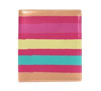 EZIOLY Couverture extensible motif graffiti arc-en-ciel, s'adapte à la plupart des manuels à couverture rigide jusqu'à 22,1 x 16 cm, tissu sans adhésif, lavable et réutilisable