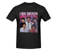 EZKYZTLW Jacob Star Elordi T-Shirt pour Hommes Cadeaux T-Shirt col Rond pour Hommes Chemise en Coton Super Doux à Manches Courtes été Grand