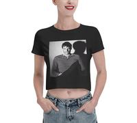 EZKYZTLW Pedro Star Pascal T-Shirt pour Femme en Coton décontracté à Manches Courtes et col Rond à la Mode