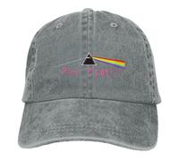 EZKYZTLW Pink Rainbow Floyd Casquette de Baseball Cowboy Unisexe Casquette de Camionneur Réglable Casquette de Baseball pour Hommes Femmes Casquette