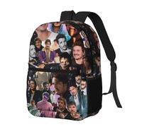 EZKYZTLW Sac à dos pour ordinateur portable Pedro Star Pascal pour hommes et femmes, sac à dos léger pour la journée, les voyages d'affaires, la randonnée, 17 pouces