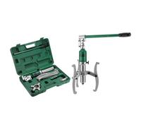 EZLUIYLDH Extracteur hydraulique de pignons 5 tonnes, 3 mâchoires, séparateur de moyeu de roulement de Roue hydraulique 8 Pouces pour Le démontage de poulies, pignons et Volants Moteur, Vert